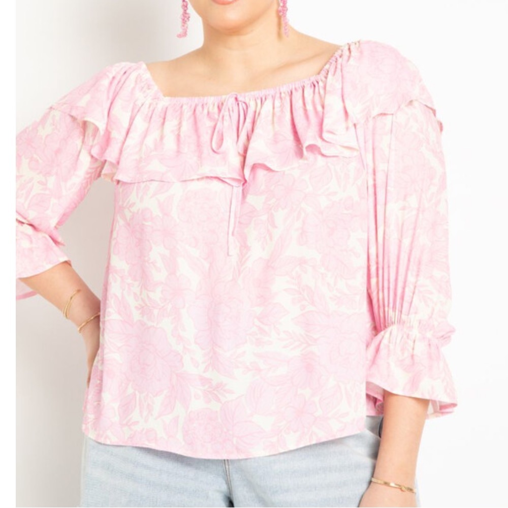 Off the shoulder blouse